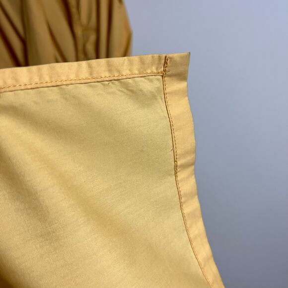 Efrain Mogollon Ana Luisa Cotton Midi Yellow Dress // Size 8 Medium - Picture 6 of 7